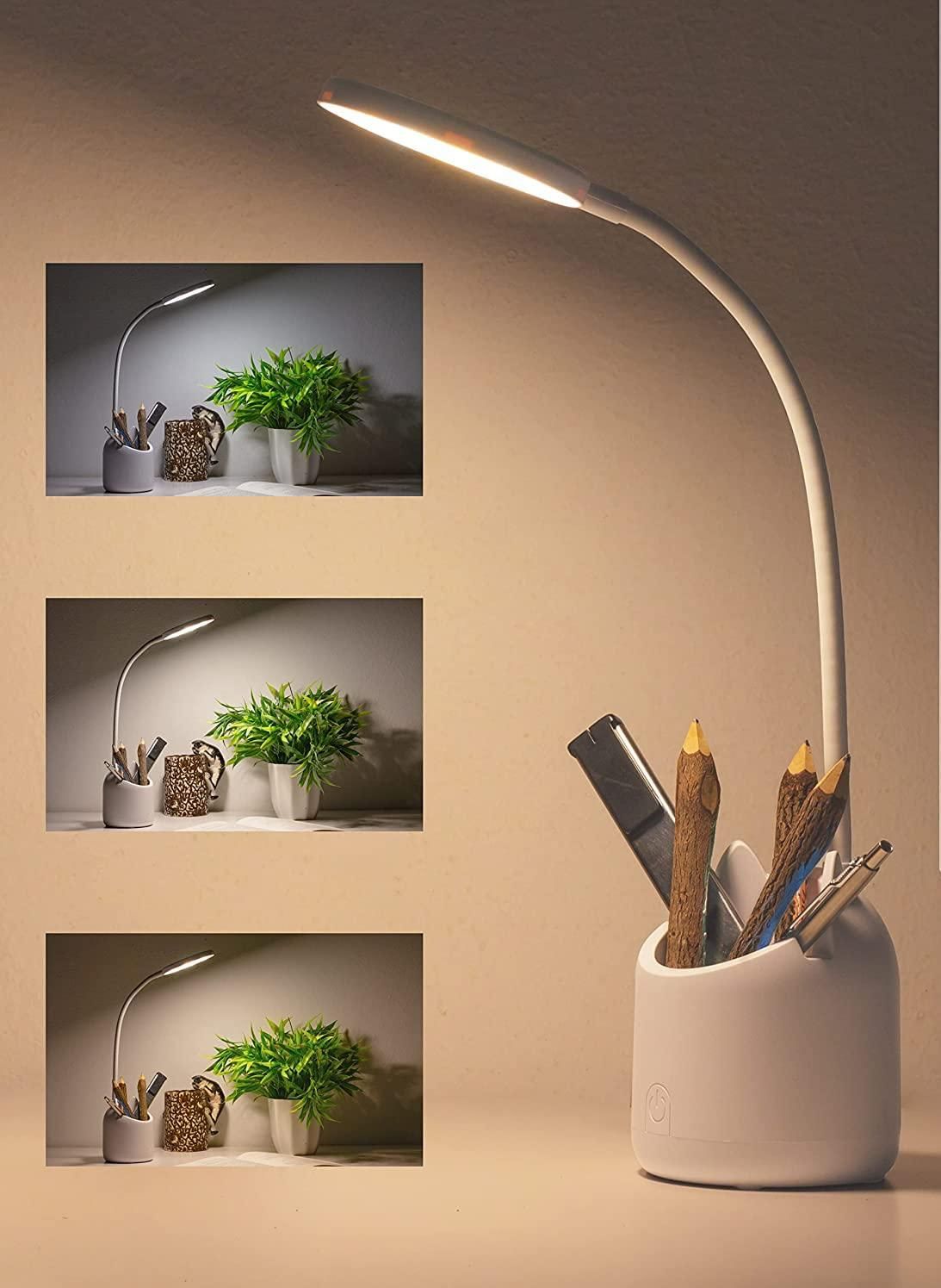 Study Lamp With Pen Holder