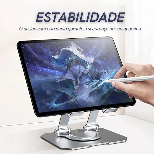 Rotating Base Tablet Stand