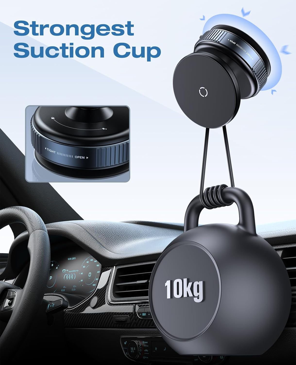 Vacuum magnetic Phone Holder