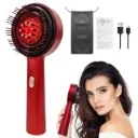 Head Scalp Electric Massager Comb | Scalp Massaging Brush with 3 In 1 Hair Oil Applicator | IPX7 Waterproof, Portable Deep Massager For Hair & Head Relaxation at Home