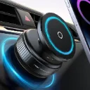 360° Adjustable Ultra Vacuum Magnetic Car Phone Holder Hands-Free Magnetic Suction Cup Mount for Gym, Makeup,Shower,Mirror, Gaming Room Compatible with MagSafe iPhone&Android