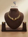 Traditional Gajmukh stone choker