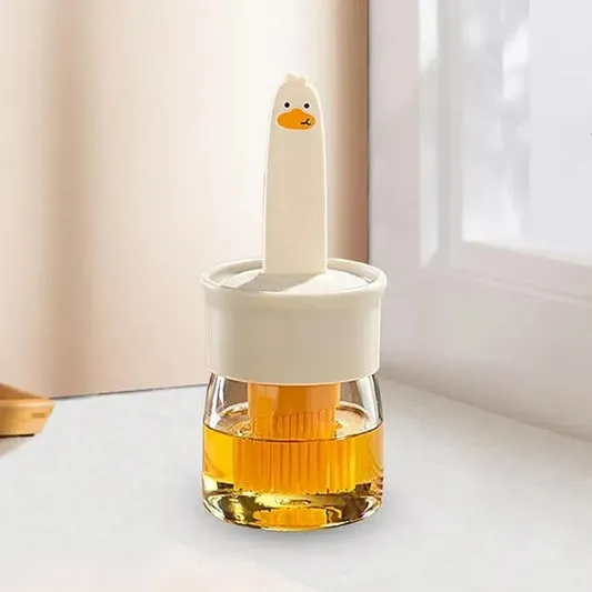 Oil Dispenser with Silicone Brush